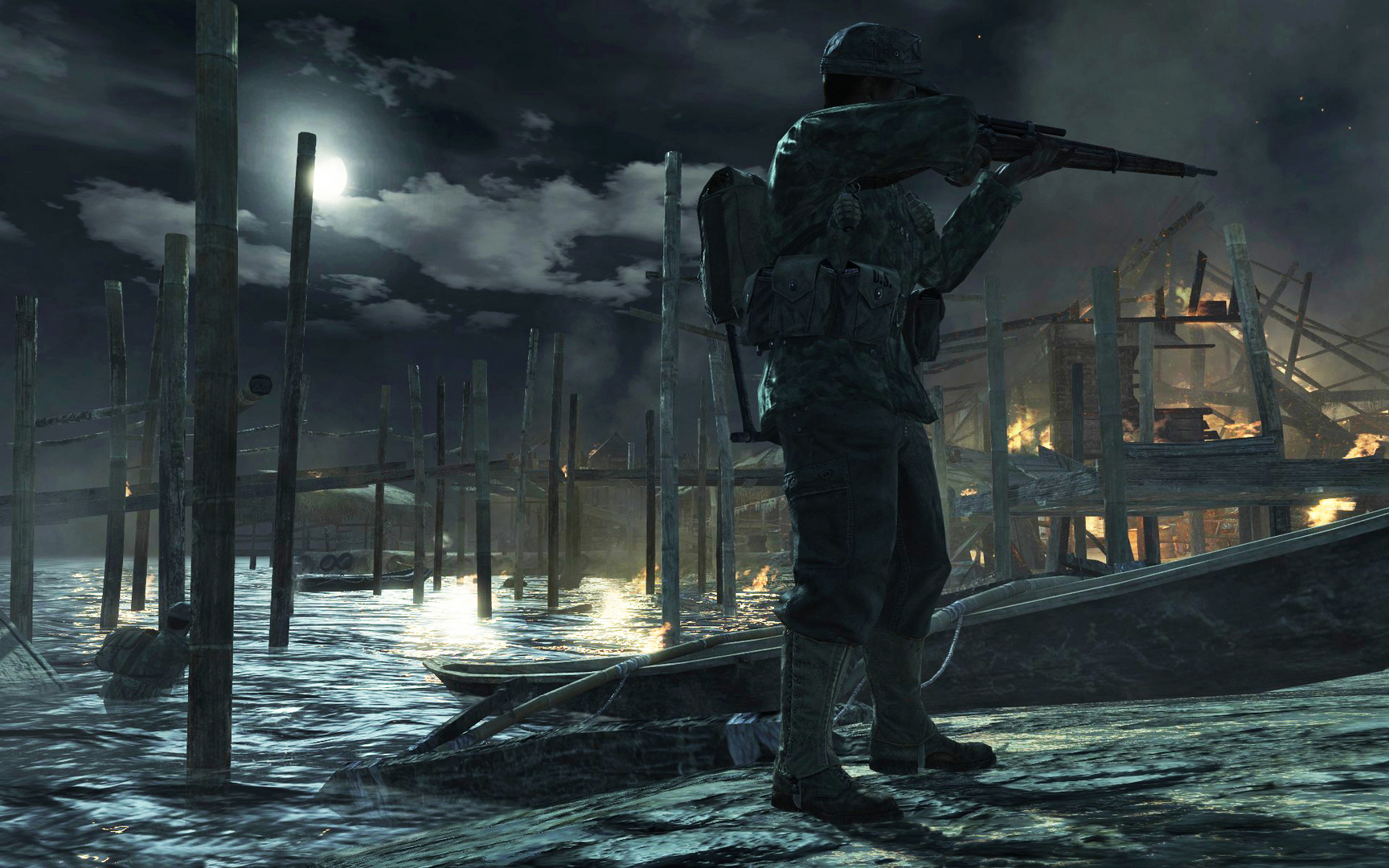 Call of Duty World at War zombies gameplay on the VortexGamingHQ Plutonium server